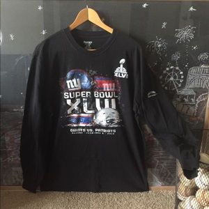 Real NY Giants Super Bowl Long-Sleeve T-Shirt!!